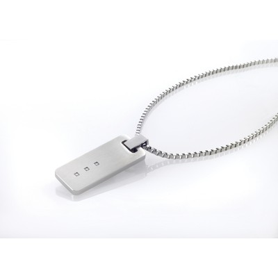 SAN DIAMOND TAG PENDANT